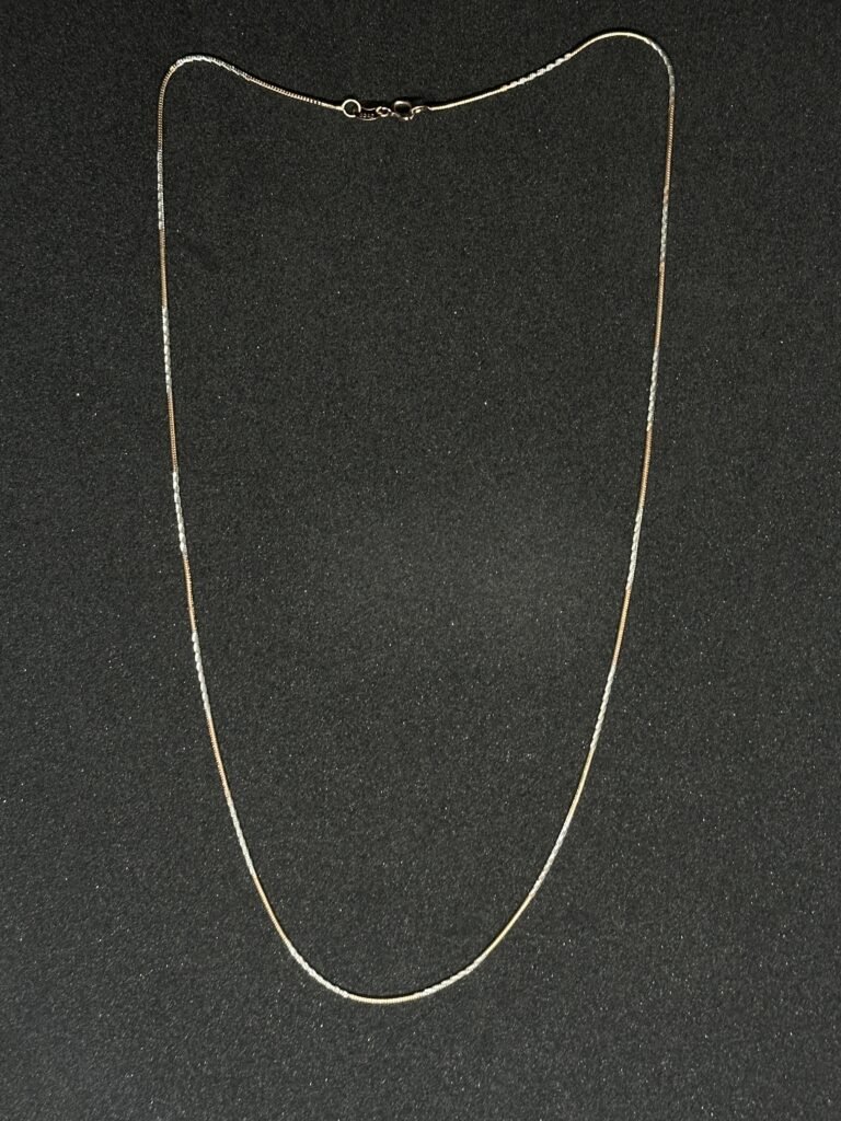 Rose and Silver Combo Chain