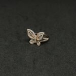Butterfly Effect Rose Silver Ring