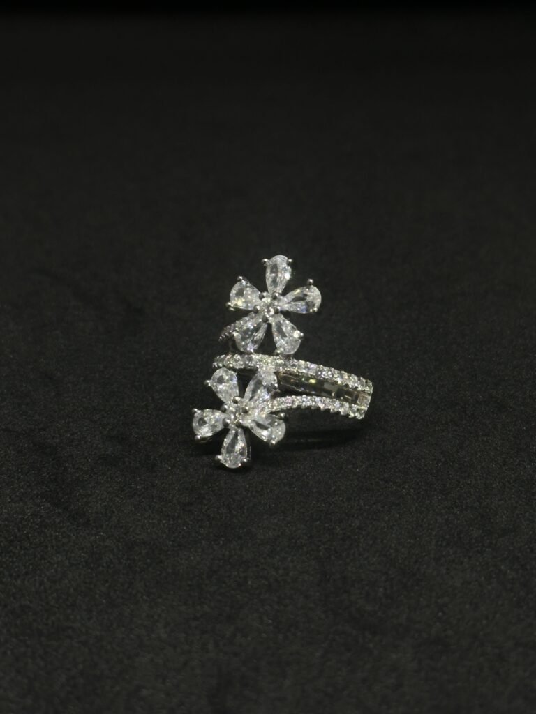 Double Diamond Flower Design