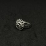 Spriel Circle Ring with Diamond Elegance