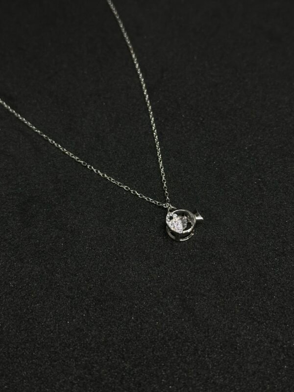 Elegant Fish Pendant with Jiggling Diamond