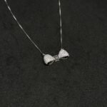 Bow Tie Chain Pendant for Women