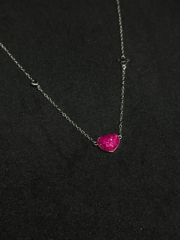 Red Cool Heart Pendant