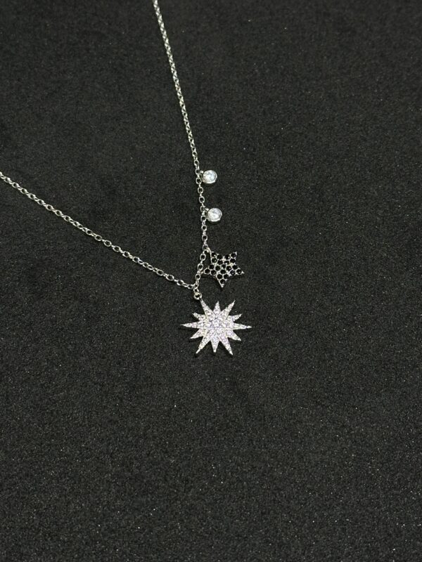 2 Star Chain Pendant for Women
