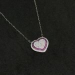 Heart Shape Diamond Pendant