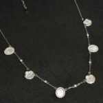 Rose Silver Chain Pendant