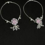 Heritage Payal with Stunning Red and Pink Stones