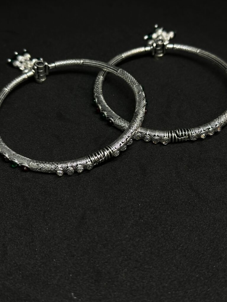 Payal Kada with Cultural Engravings