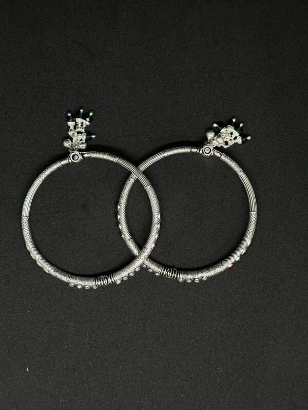 Payal Kada with Cultural Engravings - Image 2