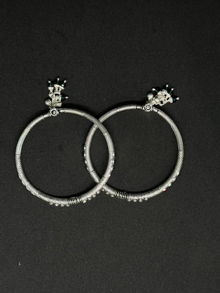 Payal Kada with Cultural Engravings