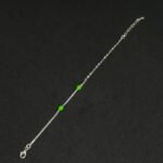 Green Bead Bracelet for Everyday Wear