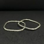 Semi Round and Square Mixture Bangles