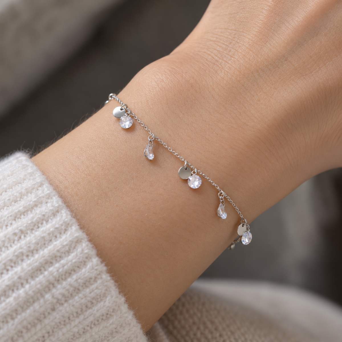 Elegant Diamond Bracelet - Image 1