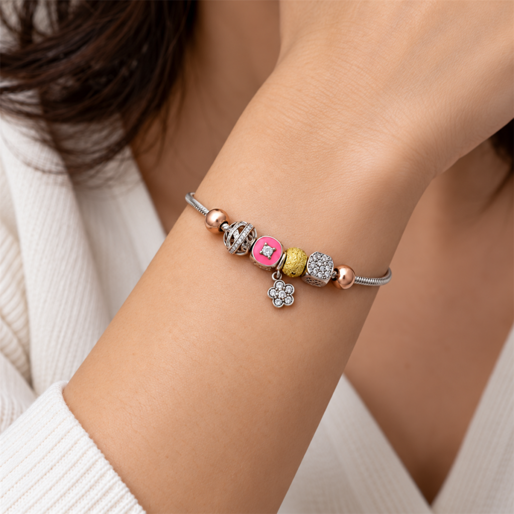 Designer Bracelet with Quirky Look