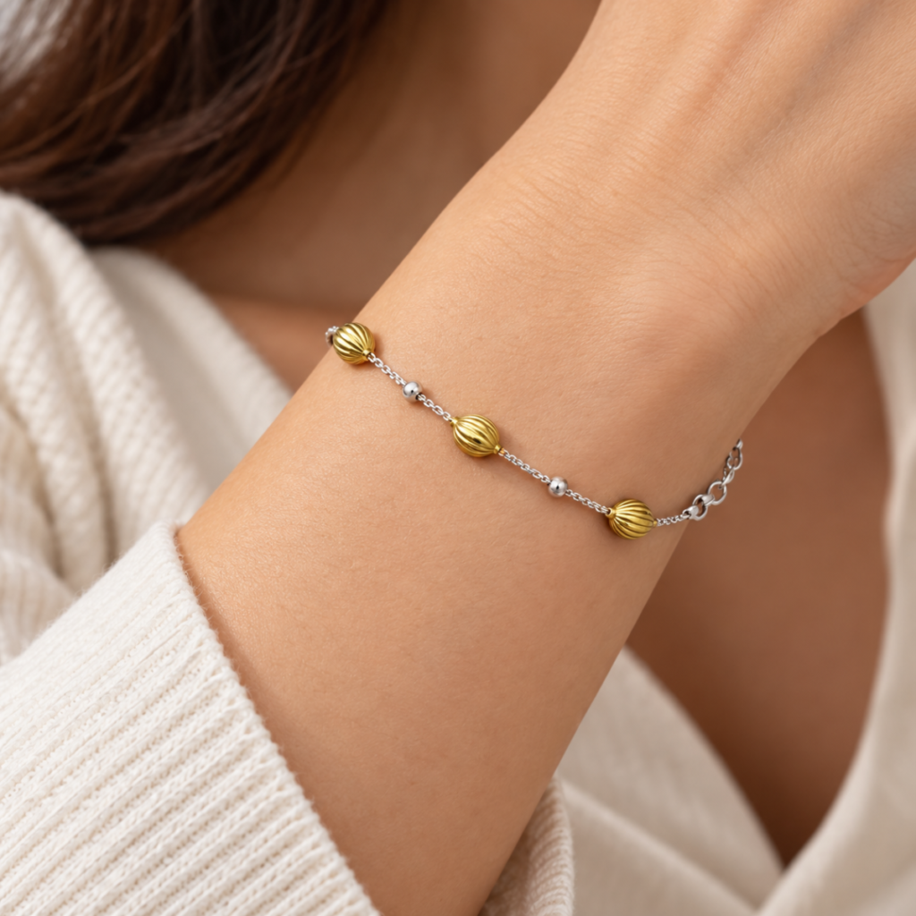 Subtle Gold Essence Bracelet for Women