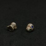 Rose Silver Magnetic Earrings