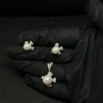 Moti Flower Pendant Set