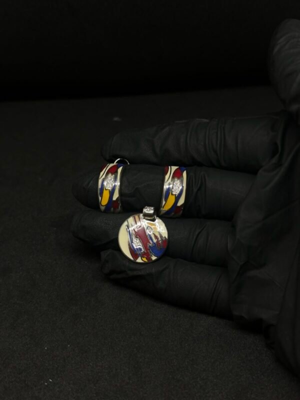 Mexican Inspired Pendant Set