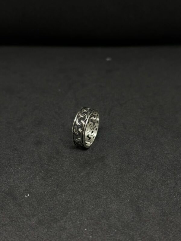Turkish Silver Men Ring Kada