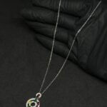 Beautiful Multi-Gemstone Chain Pendant for Women