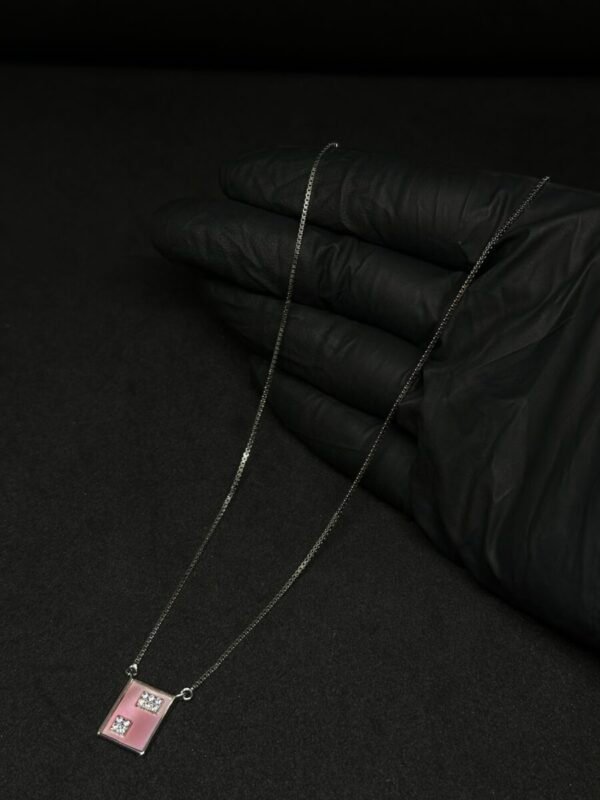 Square Diamond and Pink Mino