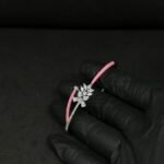 Pink Diamond Studded Bracelet