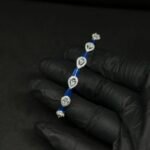 Blue Mino Diamond Bracelet for Women
