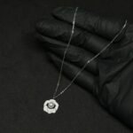 Sophisticated Pearl Flower Pendant