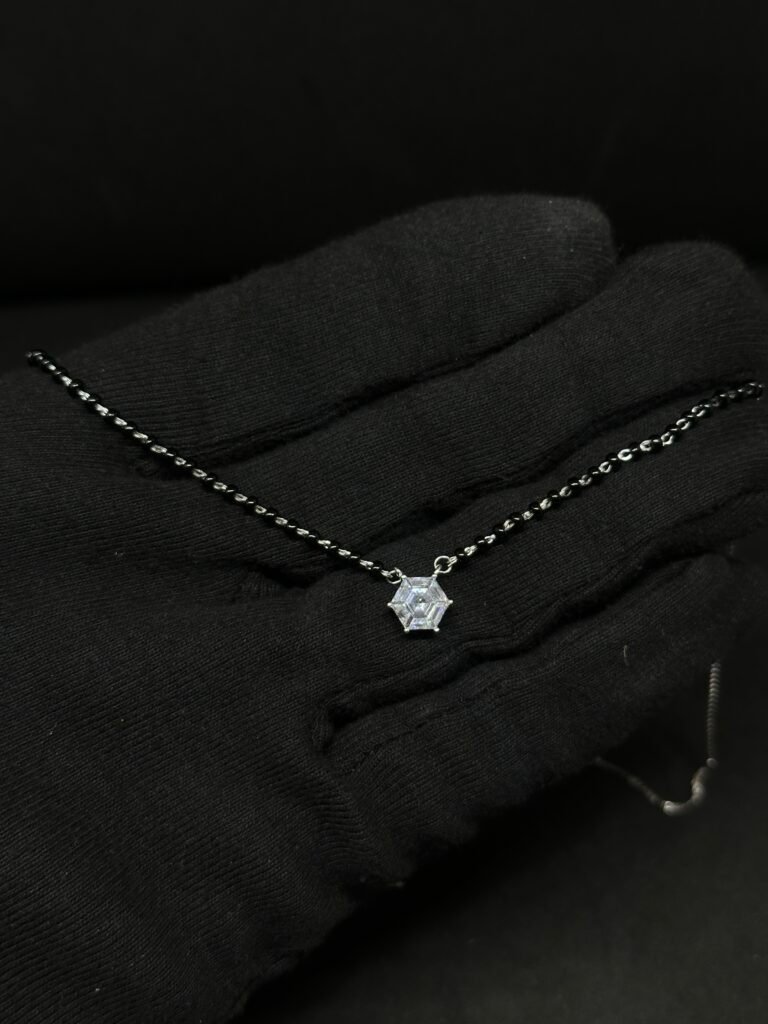 Elegant Hexagonal Mangalsutra