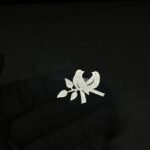 Elegant Love Birds Brooch