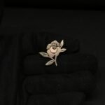 Elegant Rose Brooch