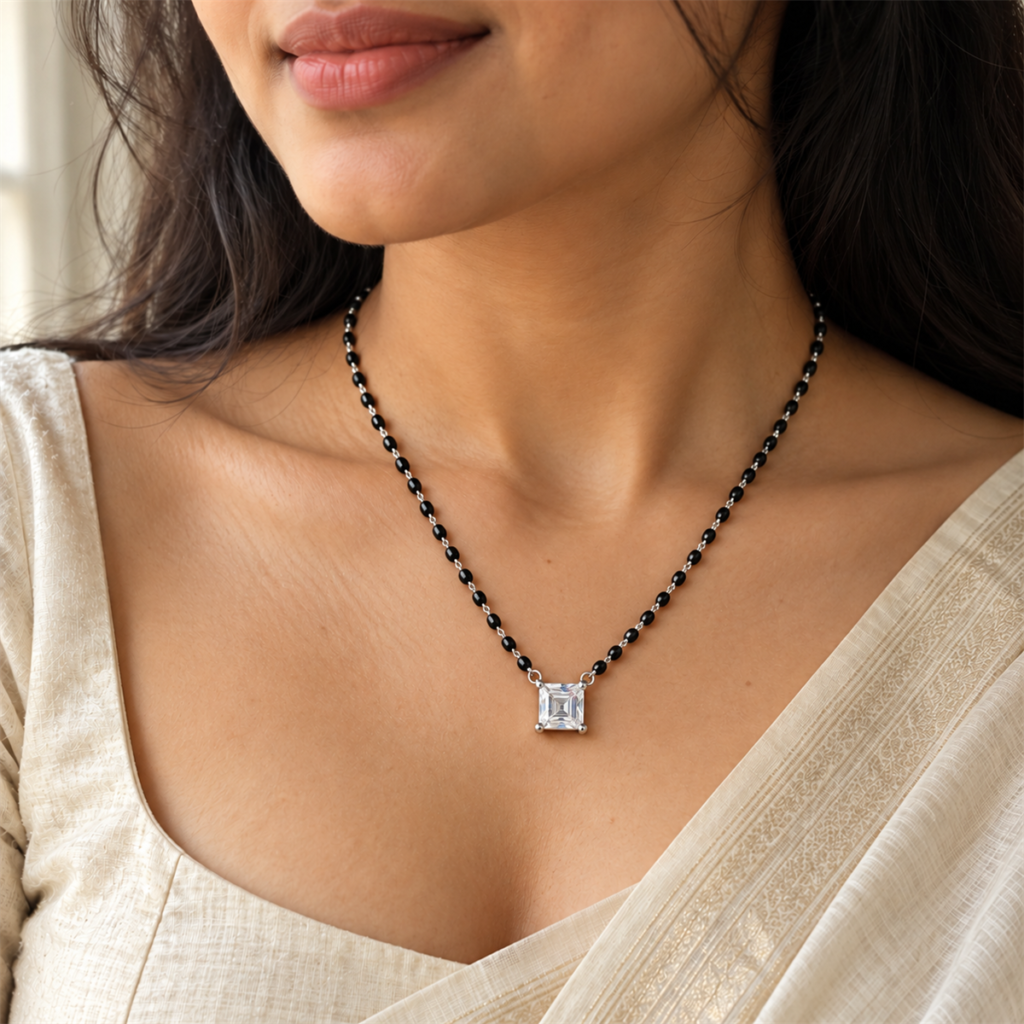 Elegant Square Shape Mangalsutra