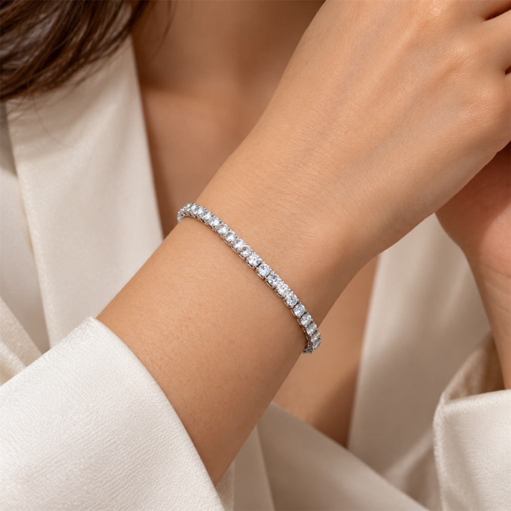 Elegant Tennis Bracelet