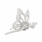 Silverwing Butterfly Brooch — Silver