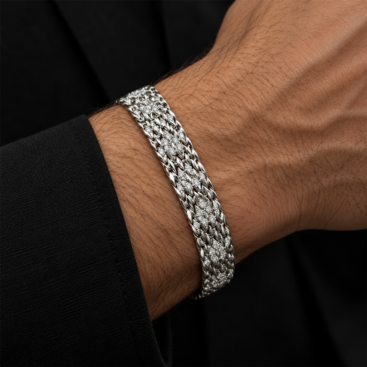 Elegant Diamond Belt