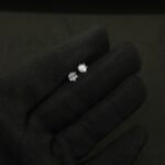 Rose Silver Studs